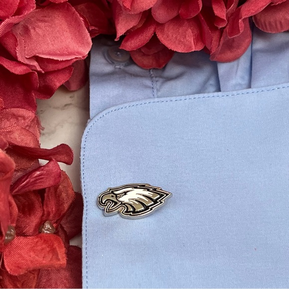 NFL Philadelphia Eagles Logo Cufflinks - Picture 11 of 15